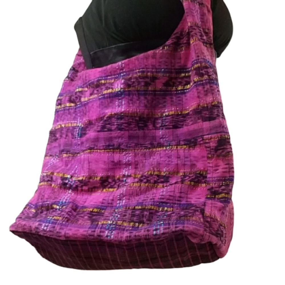 Hobo Festival Pink Glitter Carnival Large Bag